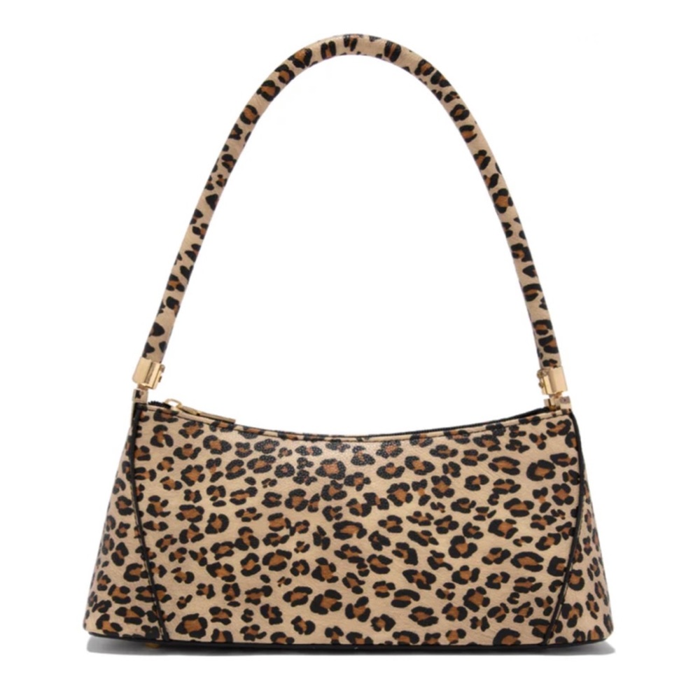 Miss Lola Posh Baby Leopard Handbag